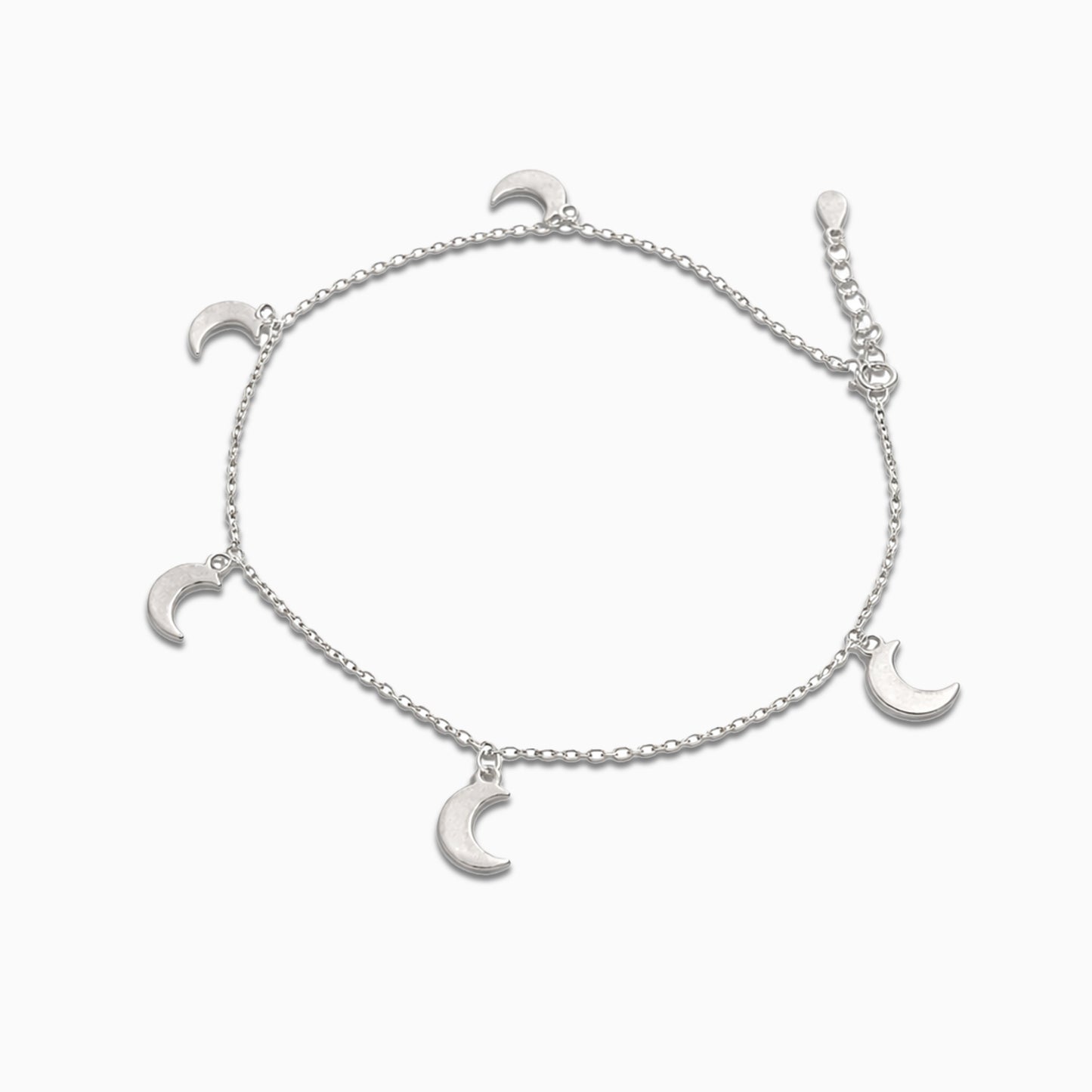 Moon Dance Silver Anklet