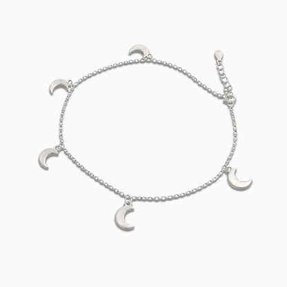 Moon Dance Silver Anklet