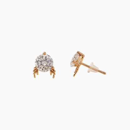 Classic Solitaire Silver Studs