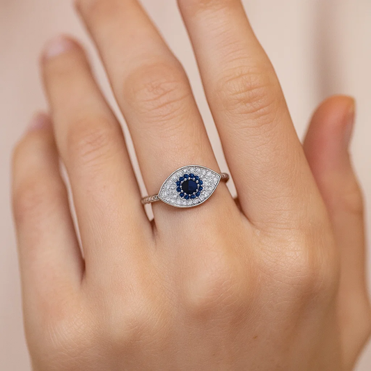 Nazarcore Adjustable Silver Ring